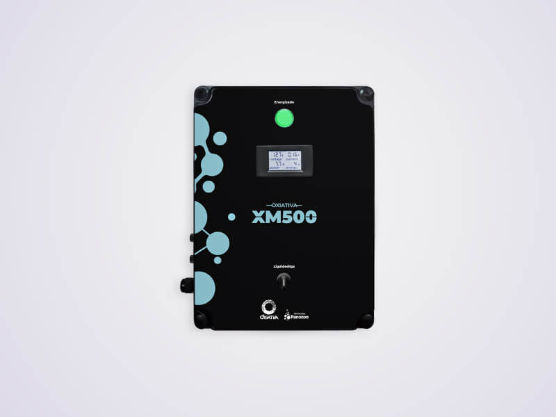 Foto do gerador de ozônio Oxiativa X para indústrias